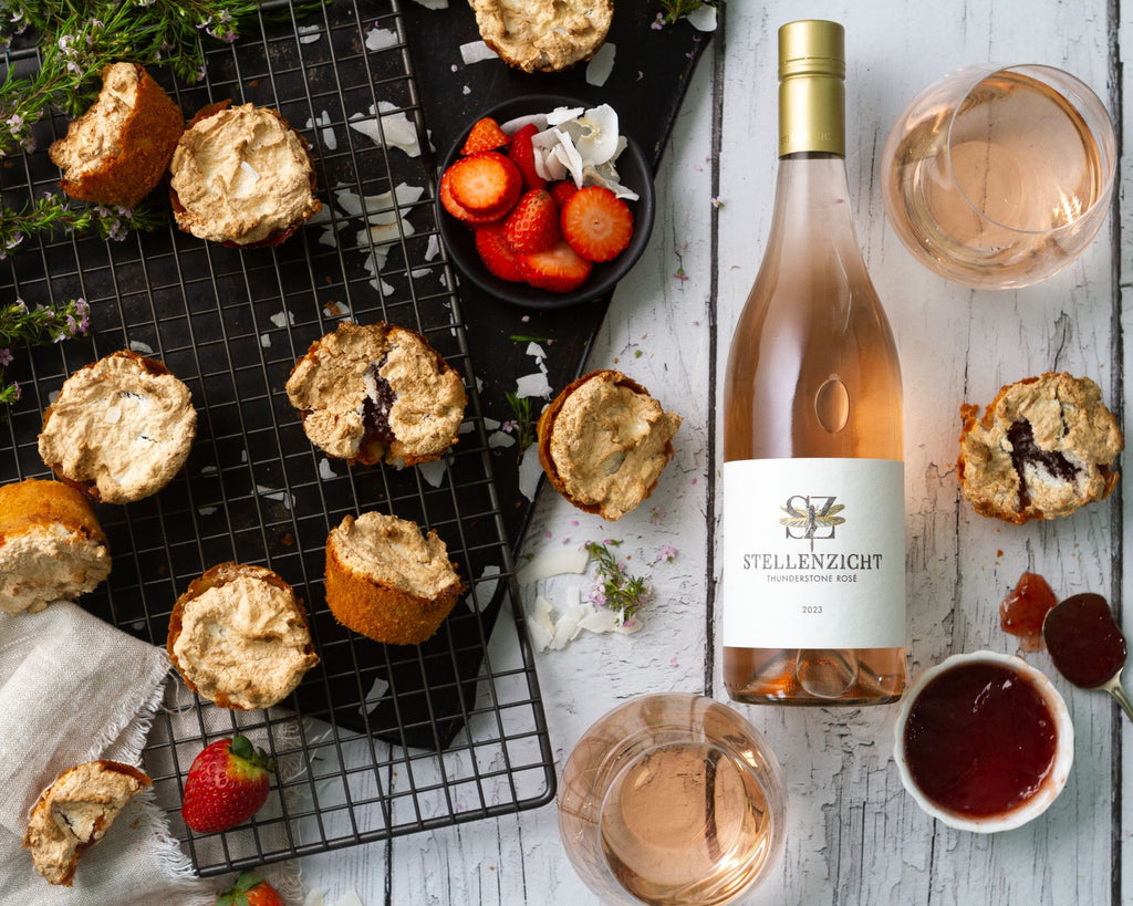 Heritage Month Recipe Series: Thunderstone Rosé & Strawberry Hertzoggies