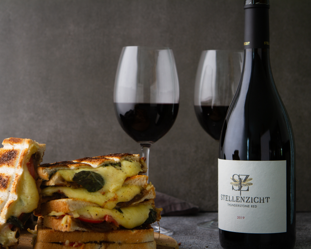 Heritage Month Recipe Series: Caramelised Onion Braaibroodtjies & Thunderstone Red