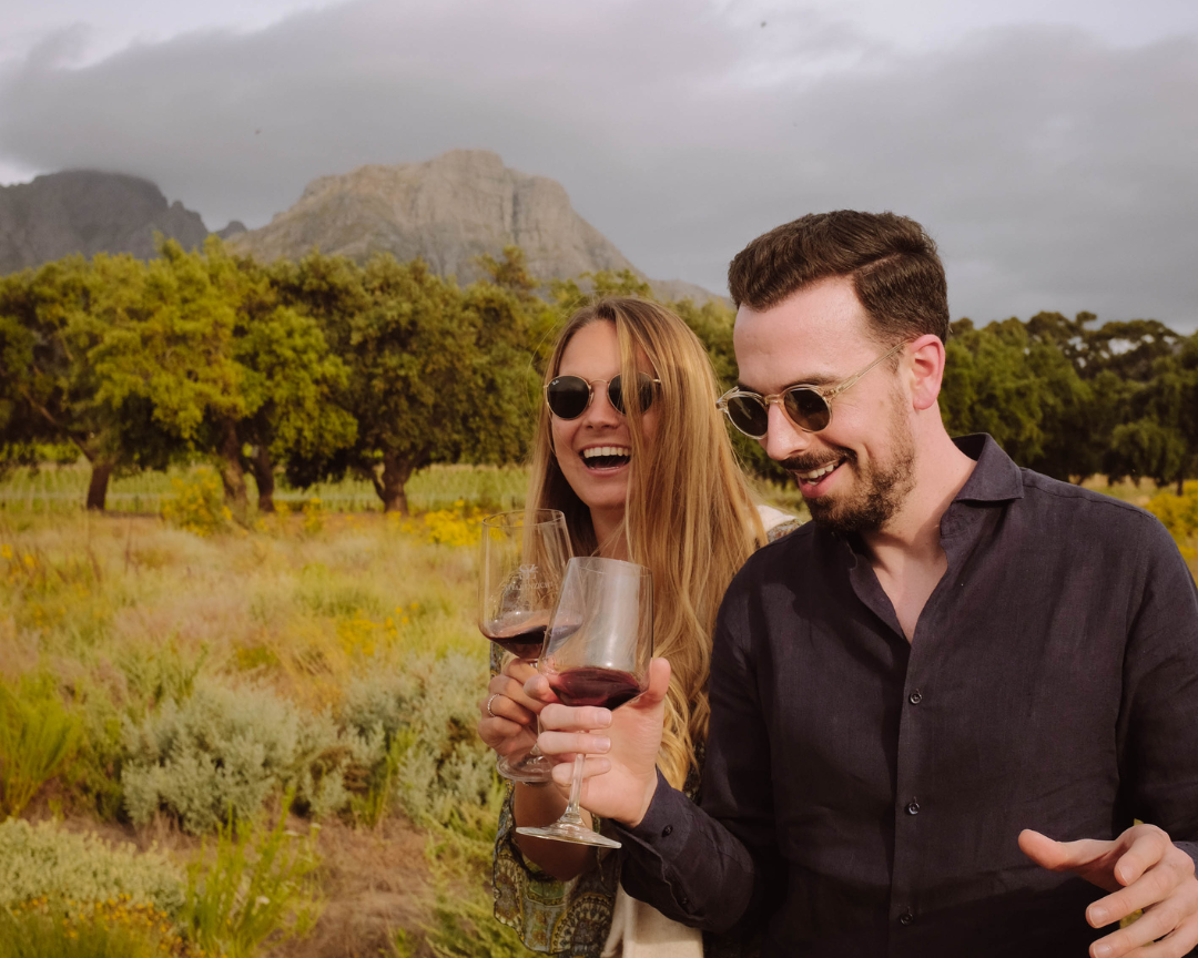 Valentine's Day Date Idea Romantic Wine And Chocolate Pairing Stellenzicht Stellenbosch Wines Winelands Rose Red Blend Chardonnay Tasting Thunderstone Range Award Winning Online South Africa